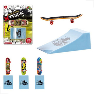 Skate De Dedo - Tech Deck - Real Skateboard A Vermelho - Sunny - D