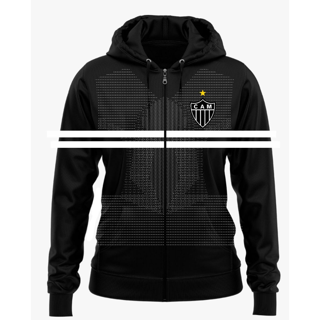 Blusa de frio Atl tico Mineiro agasalho do Galo torcedor personalizado