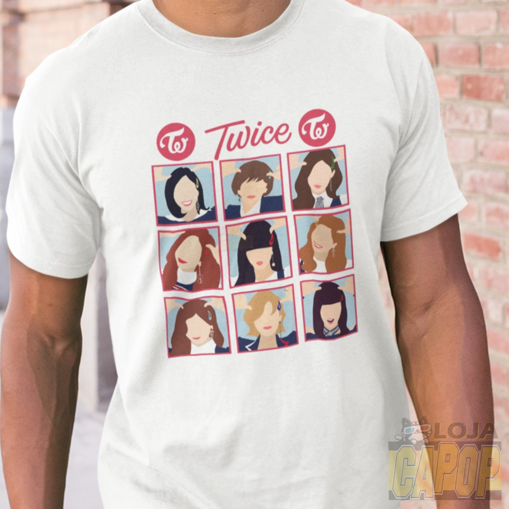 Camiseta Twice Logo Kpop Unissex Camisa - Asian Dream - Camiseta Feminina -  Magazine Luiza