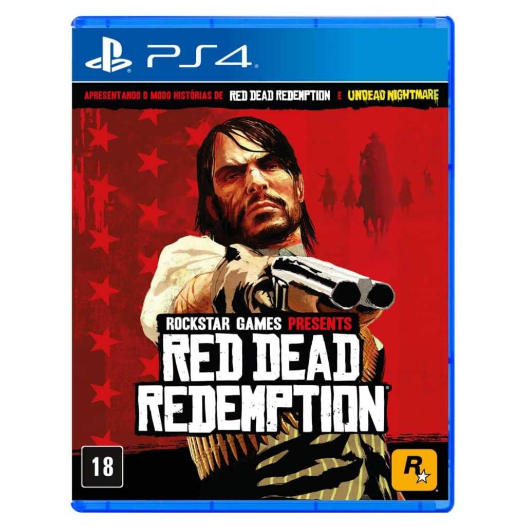 Red Dead Redemption 1 - PS4 Mídia Física Lacrado Nacional