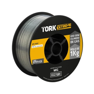 Arame Para Solda Soldador Mig Uso Sem Gás Rolo De 1 Kg