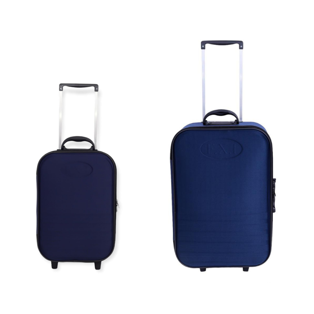 Kit Mala De Bordo Pequena 10 kg + Mala De Viagem Média 23 kg | Shopee ...