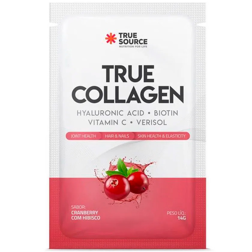 True Collagen (Colágeno Verisol Hidrolisado + Ácido Hialurônico ...