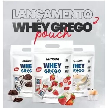 Whey Grego 900g Nutrata Refil Gourmet – 3W