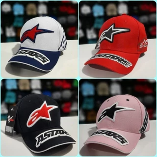 boné de moto Alpinestars aba curvada qualidade Premium