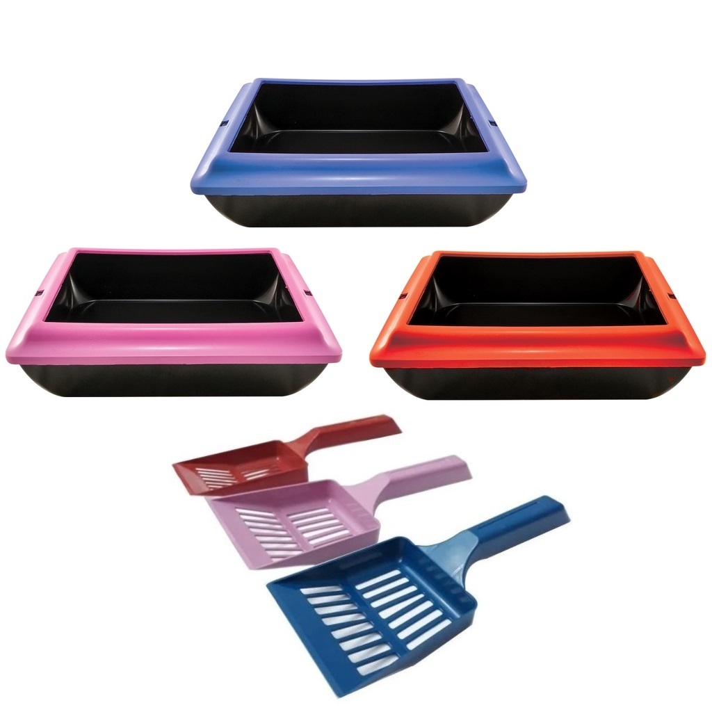 Caixa de Areia Bandeja Higiênica Sanitário para Gatos