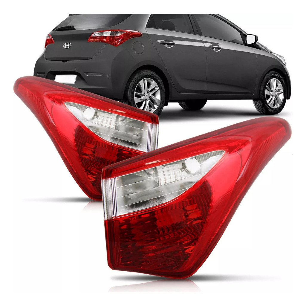 Lanterna Traseira Hb20 Hatch 2012 2013 2014 2015 2016 Bicolo