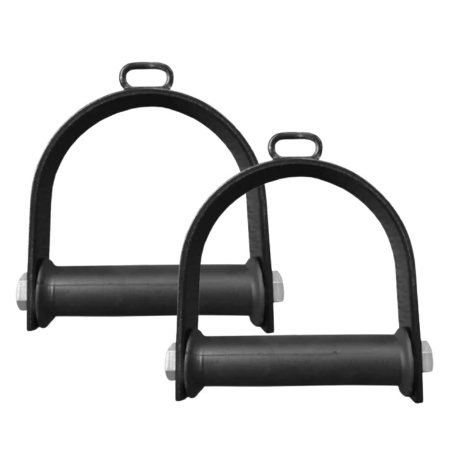 Par Puxador Estribo Cross Tríceps E exercícios Funcional Academia Musculação