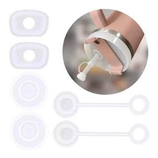 kit 3 peças (tamanho 1.0) para garrafa canudo stanley evita derramar 1.0