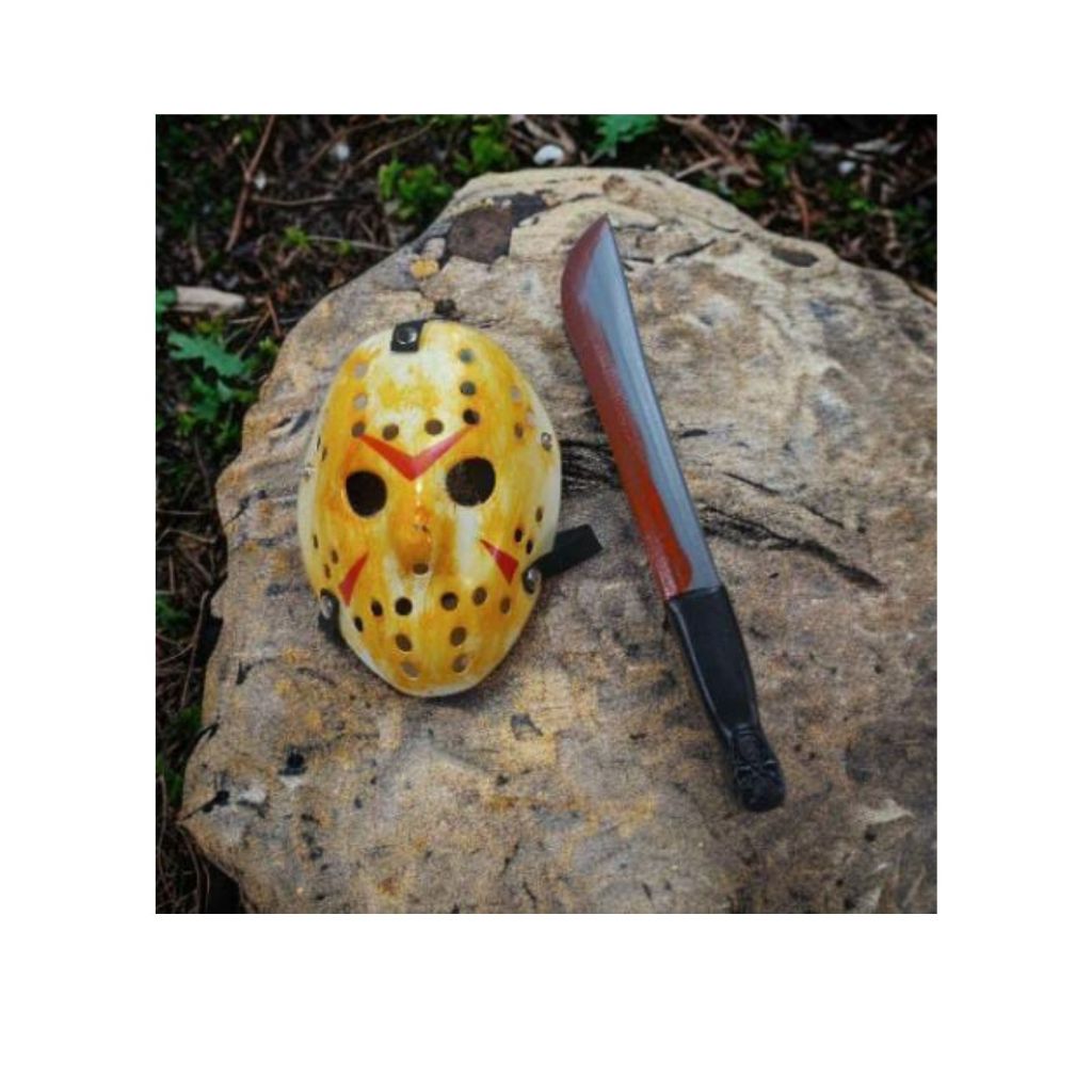 Serra de Brinquedo do Jason para Fantasias Halloween - Extra Festas