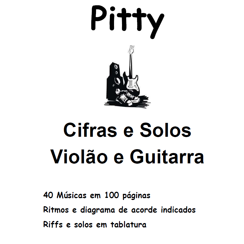 Caderno De Cifras E Tablaturas Violão 184 Pag 95 Músicas