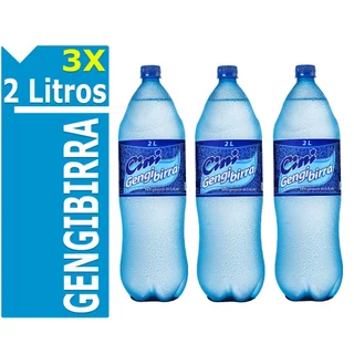 Refrigerante de Gengibre 6 Litros Gasosa Cini Gengibirra