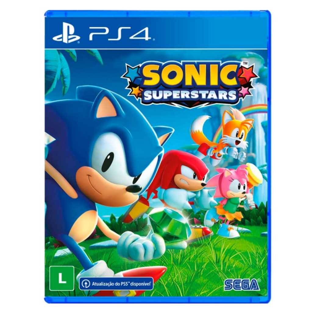 Jogo Sonic Superstars - PS4 Mídia Física Lacrado