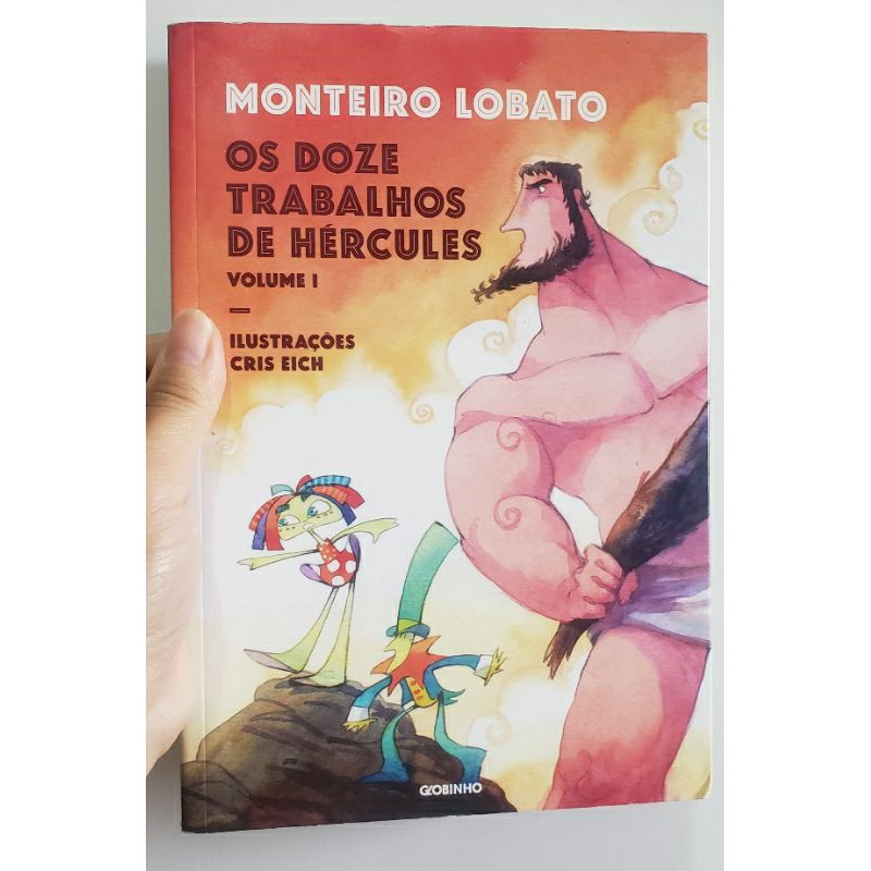 Livro Os doze trabalhos de Hércules Vol.1 - Monteiro Lobato ...