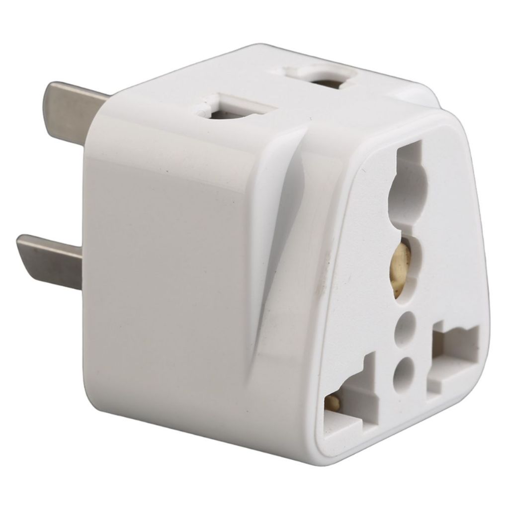 Adaptador Universal Argentina Plug Tomada 100~250 10a Branca