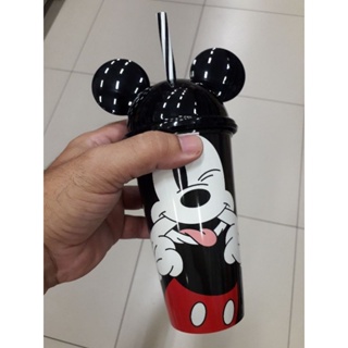 Copo canudo do Mickey Disney
