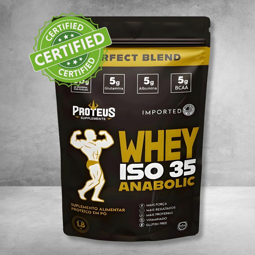 Whey Protein Iso 35 Anabolic 1.8 Kg Concentrado Isolado – Perfect Blend