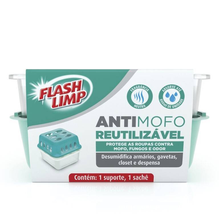 Anti Mofo Para Guarda Roupa Closet Armario Gaveta Desumificador Flash ...
