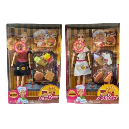 Moda 30 pçs/lote mini comida para barbie crianças jogo casa de bonecas em  miniatura alimentos 1:6 boneca acessórios crianças brinquedos presentes