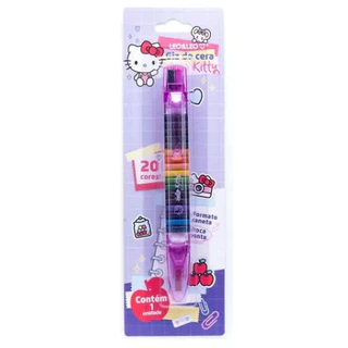 Giz De Cera Hello Kitty C/20 cores Formato Caneta em Oferta na Shopee