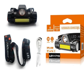 kit 5 Lanterna BESPORTBLE Faróis de LED recarregável lehmox ley-1719 alto brilhante giratório luz de trabalho para acampamento pesca corrida caminhada