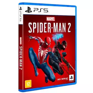 Marvels Spider-Man 2 PS5 Mídia Física Lacrado Pronta Entrega