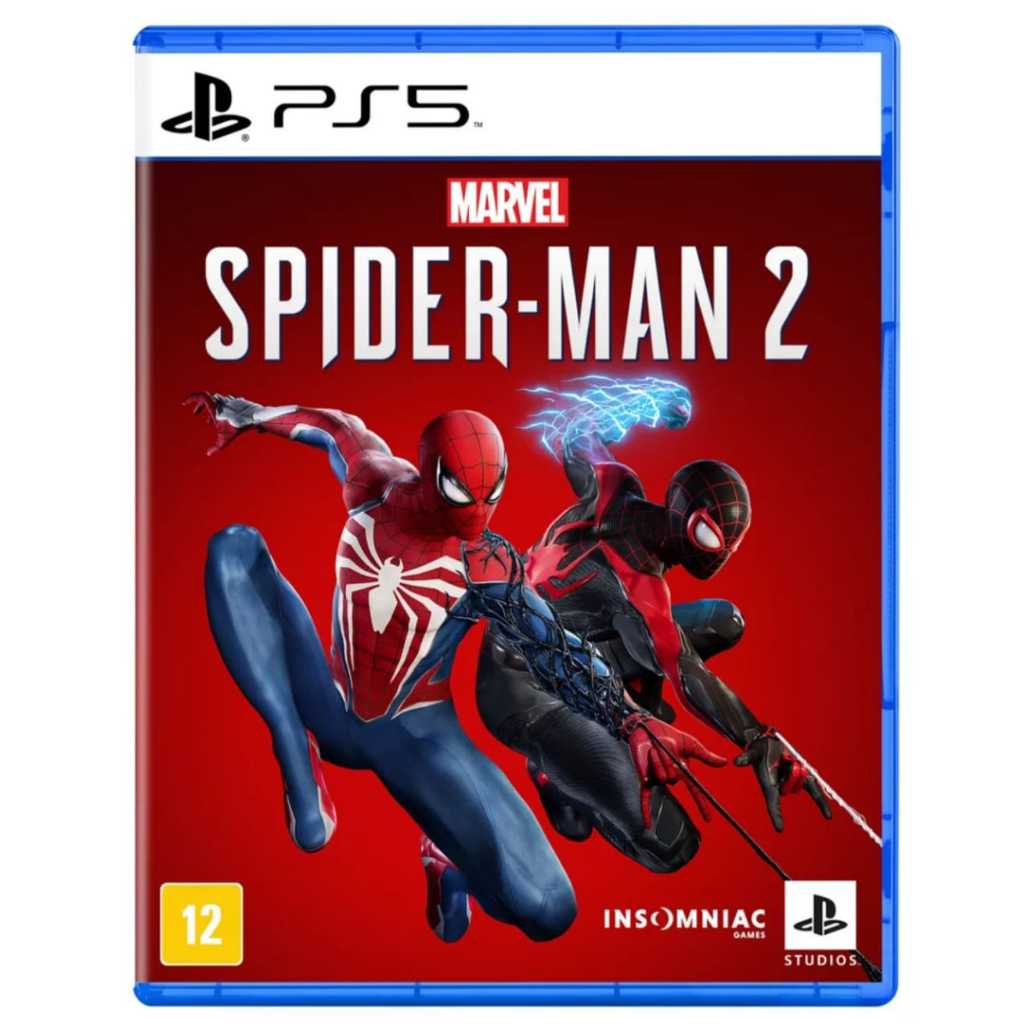 Marvel's Spider-Man 2 PS5 Mídia Física Lacrado Pronta Entrega