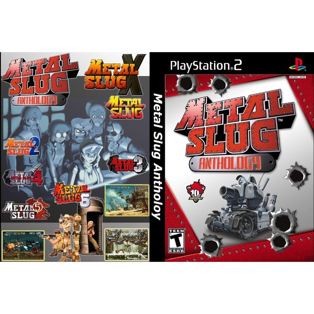 Metal Slug Antology (Clássico Ps2) Coleção 7 em 1 Midia Digital Ps3 - WR  Games Os melhores jogos estão aqui!!!!