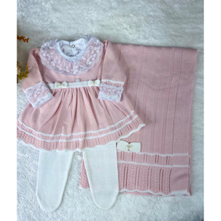 Saída Maternidade Menina Charmosa Floral 5 Peças Roupas de Bebê