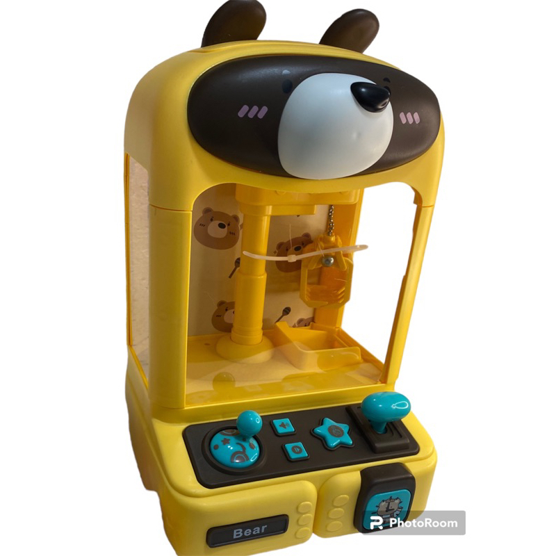 mini maquina de garrar ursinhos,com 30 acessorios