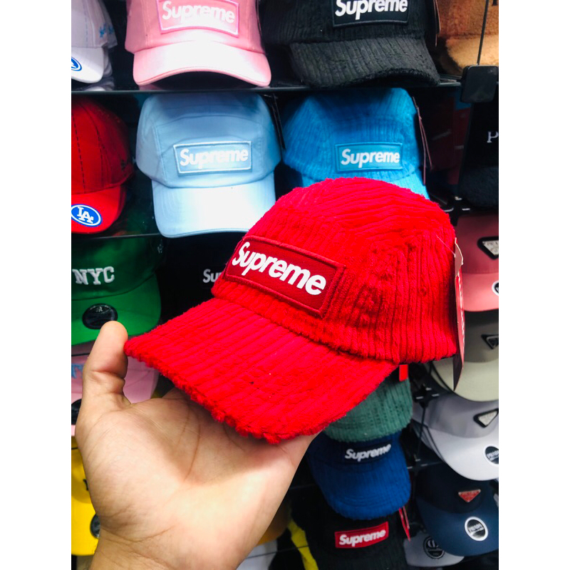 Boné Supreme Five Panel Camurça 2023 - Chapéu - Bombeta