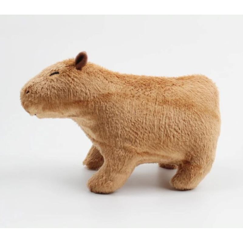 Capivara Bichinho de Pelúcia, Adorável Animal Desenho Animado