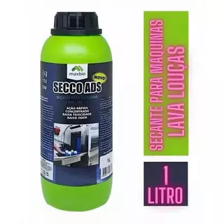 Secante Abrilhantador Maquina Lavar Louças - Secco ADS 1L - Maxbio