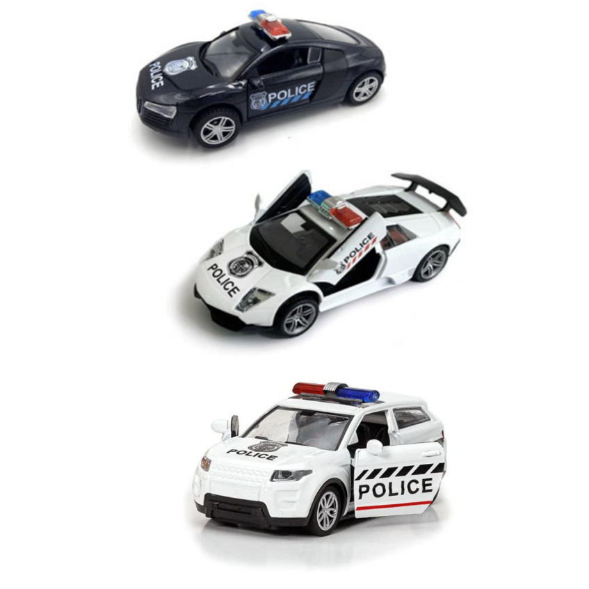 Carro de polícia a escala 1:43 (vários modelos)