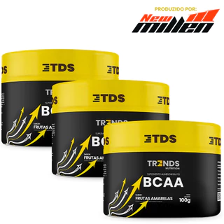 Kit Suplemento Musculação Atividade Física Bcaa 3x Pote 100g