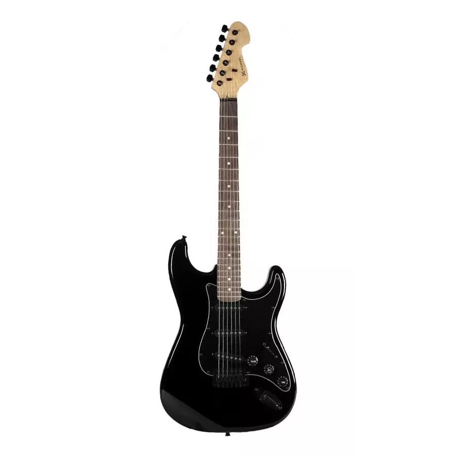 Guitarra Stratocaster Michael GM227N Metallic Black 6 Cordas
