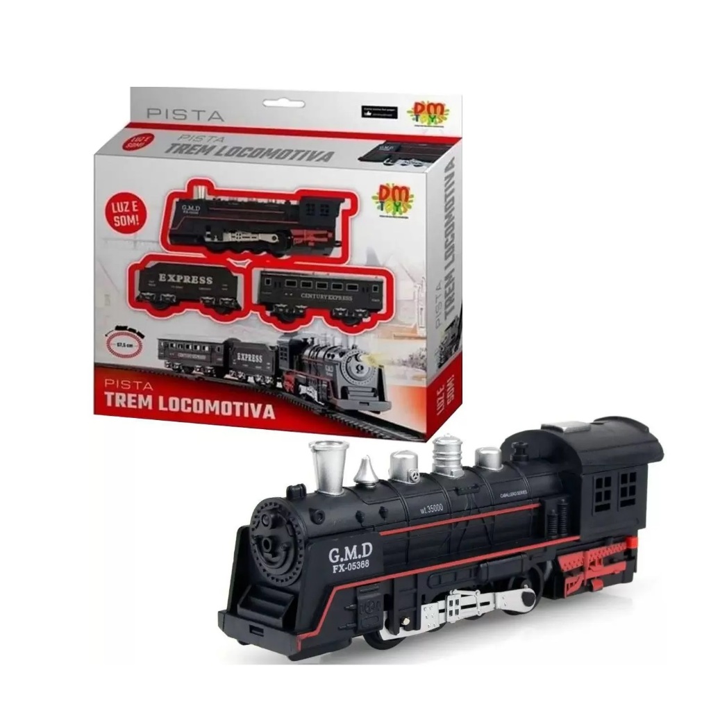 Trem Locomotiva Ferrorama Brinquedo Fantastic Trem - Maptoy em Promoção na  Americanas