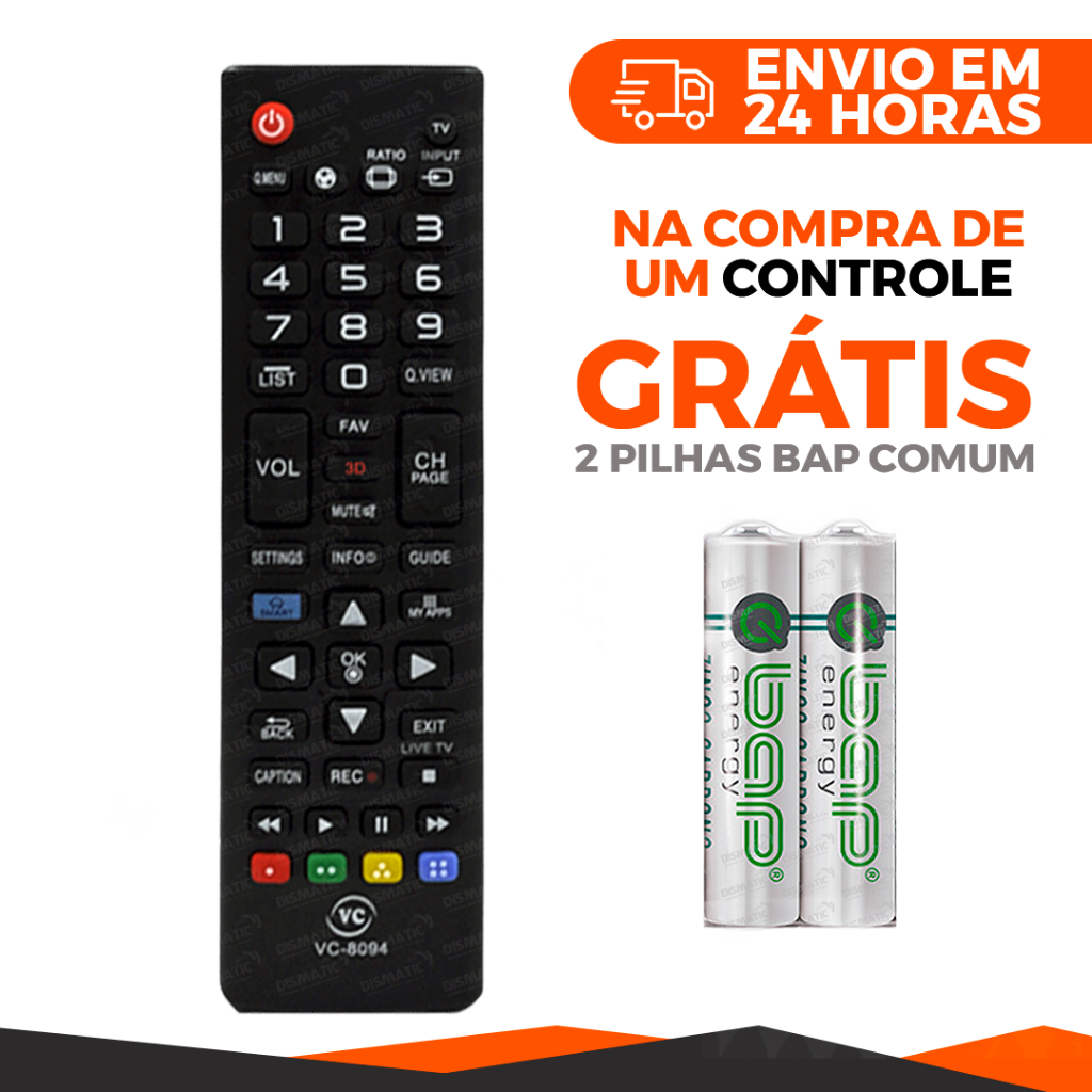 Télécommande LG AKB75375605 D'occasion - Pour Smart TV - Fréquence 433 MHz