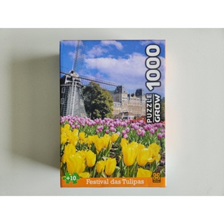 Quebra-cabeça - Castelo de Gernstein - 1000 Peças - Grow