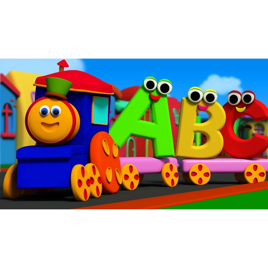 PAINEL EM LONA FOSCA BOB O TREM (04) 2,00 X 1,50 COM ILHÓS