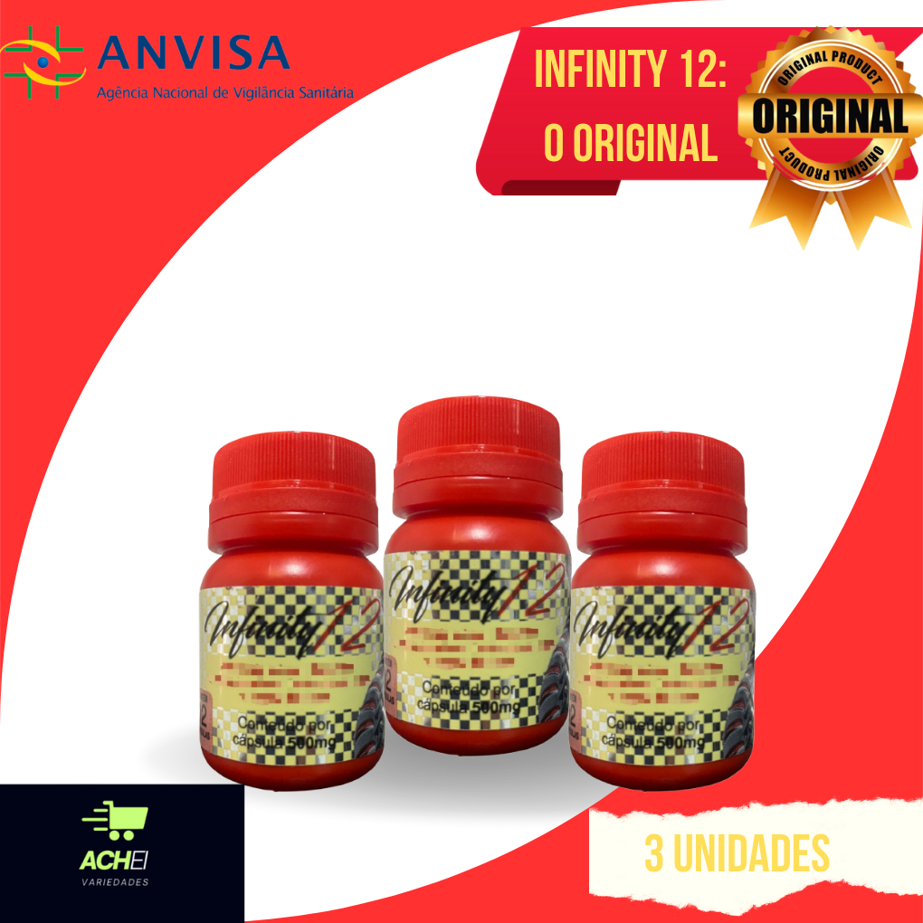 Kit Com 3 Infinity 12 Originais - 12 Cápsulas- ENVIO IMEDIATO | Shopee ...