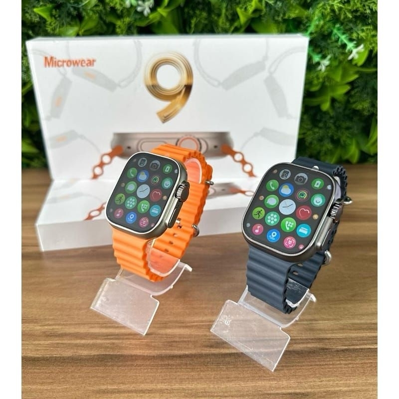 Smartwatch U9 Ultra Original Relógio Inteligente Serie 9 Microwear 49mm com pelicula protetora