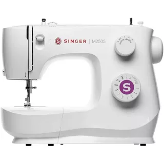 Máquina de Costura Singer M2505 Doméstica Portátil Reta 9 Pontos 220V - Branca