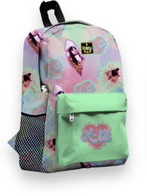 Mochila Escolar - Melanie Martinez - k12 tye dye icons fã Mochila Escolar - Melanie Martinez - k12 tye dye icons fã