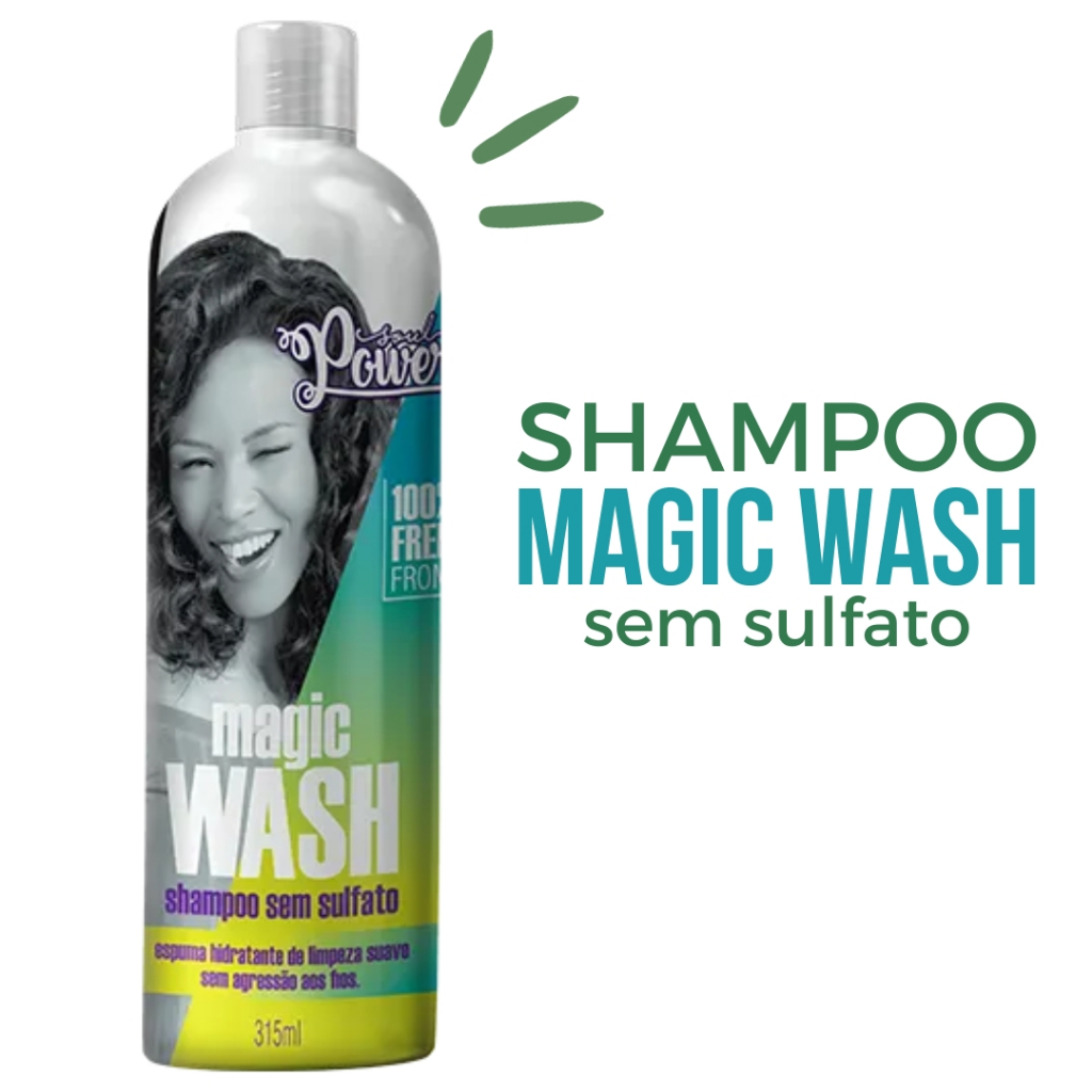 Shampoo Sem Sulfato Limpeza Suave E Profunda Anti Ressecamento Soul ...