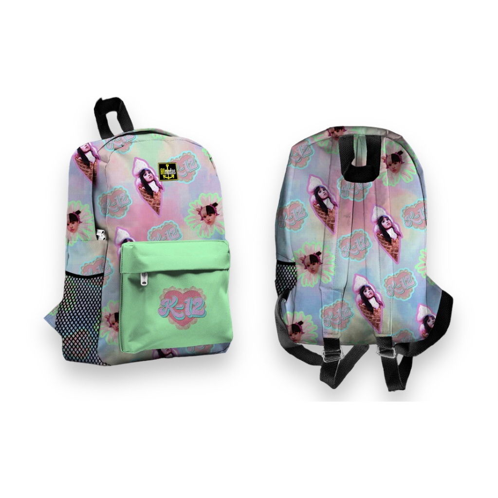 Mochila Escolar - Melanie Martinez - k12 tye dye icons fã Mochila Escolar - Melanie Martinez - k12 tye dye icons fã