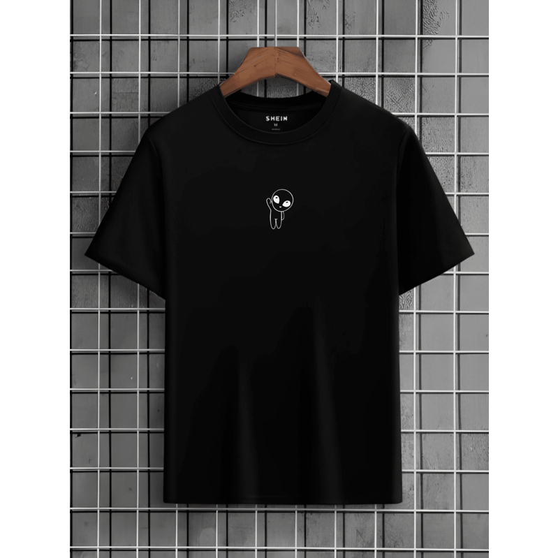 Camiseta Alienzinho Tumblr Algodão Manga Curta 3057