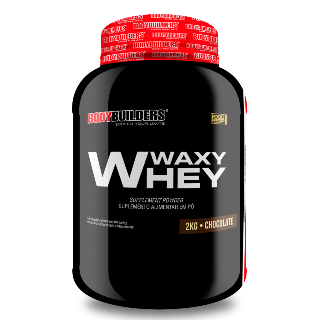 Suplemento Whey Protein Para Ganho De Massa Muscular Waxy Whey Pote 2kg – Bodybuilders