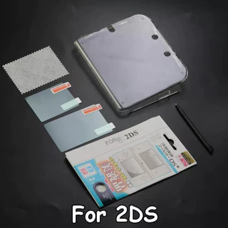 Kit Nintendo 2ds Case acrilico + Pelicula + Caneta