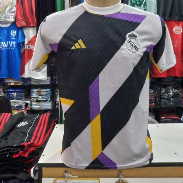 camisa de time masculino de futebol Real Madrid Club de Fútbol lindo lançamento não fique de fora venha garantir a sua!